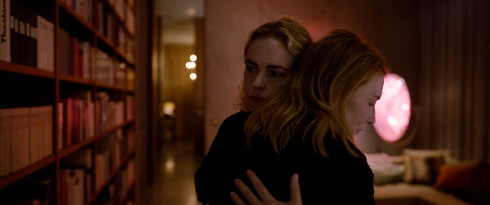 (L to R) Nina Hoss stars as Sharin Goodnow and Cate Blanchett stars as Lydia Tár in director Todd Field's TÁR, a Focus Features release. Credit:  Courtesy of Focus Features