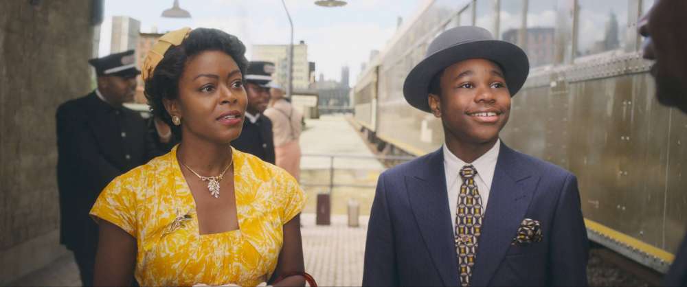 Danielle Deadwyler (left) as Mamie Till Mobley and Jalyn Hall (right) as Emmett Till in TILL, directed by Chinonye Chukwu, released by Orion Pictures.

Credit: Courtesy of Orion Pictures

© 2022 ...