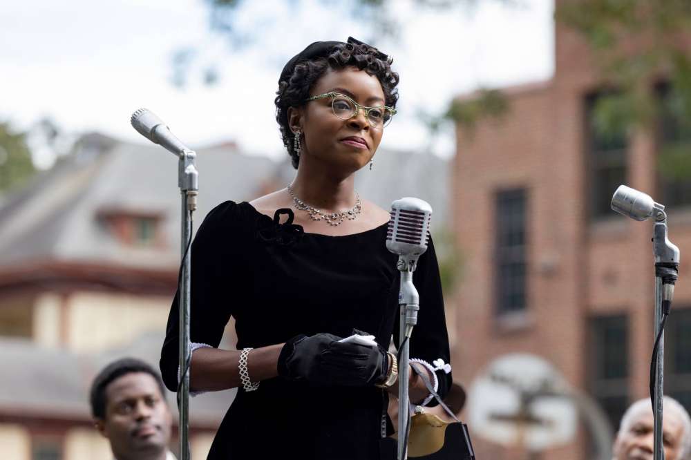 Danielle Deadwyler as Mamie Till Mobley in TILL, directed by Chinonye Chukwu, released by Orion Pictures. 

Credit: Lynsey Weatherspoon / Orion Pictures 

© 2022 ORION RELEASING LLC. All Rights ...